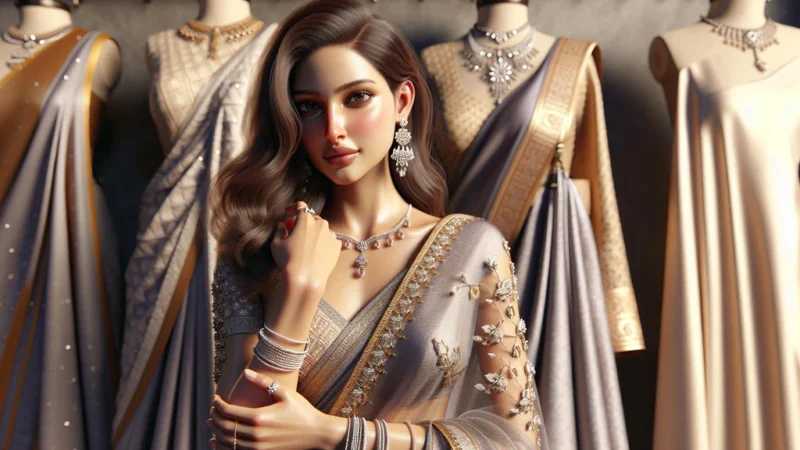 Want your Dream saree for your Dream day with Antique jewellery? Follow these guide