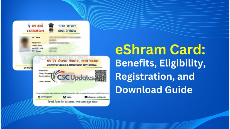 Shram Card: A Secure Life To India’s Informal Workforce