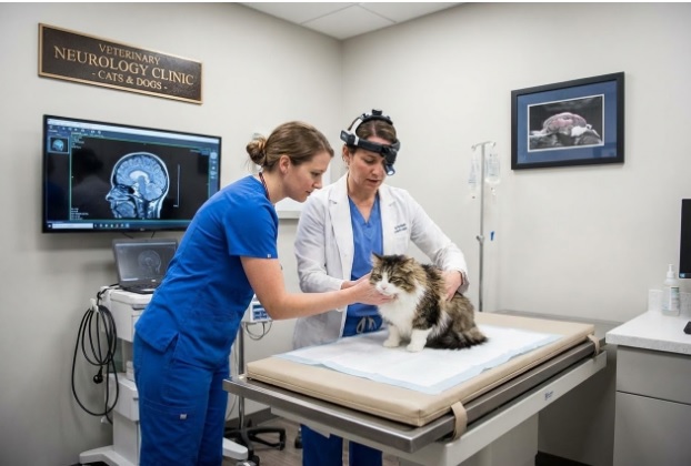When Should You See a Neurologist for Cats?