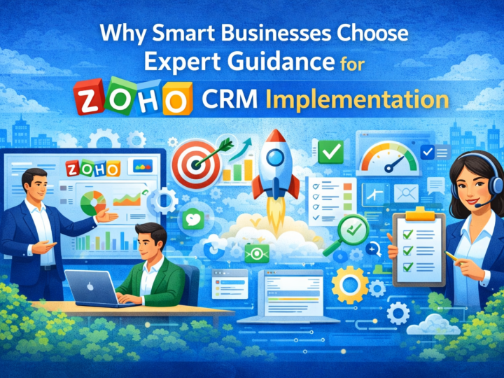 Why Smart Businesses Choose Expert Guidance for Zoho CRM Implementation