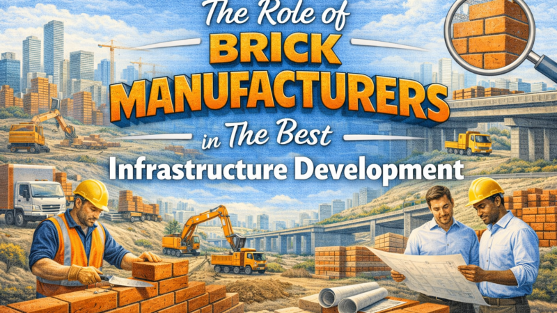 The Role of Bricks Manufacturers in The Best Infrastructure Development