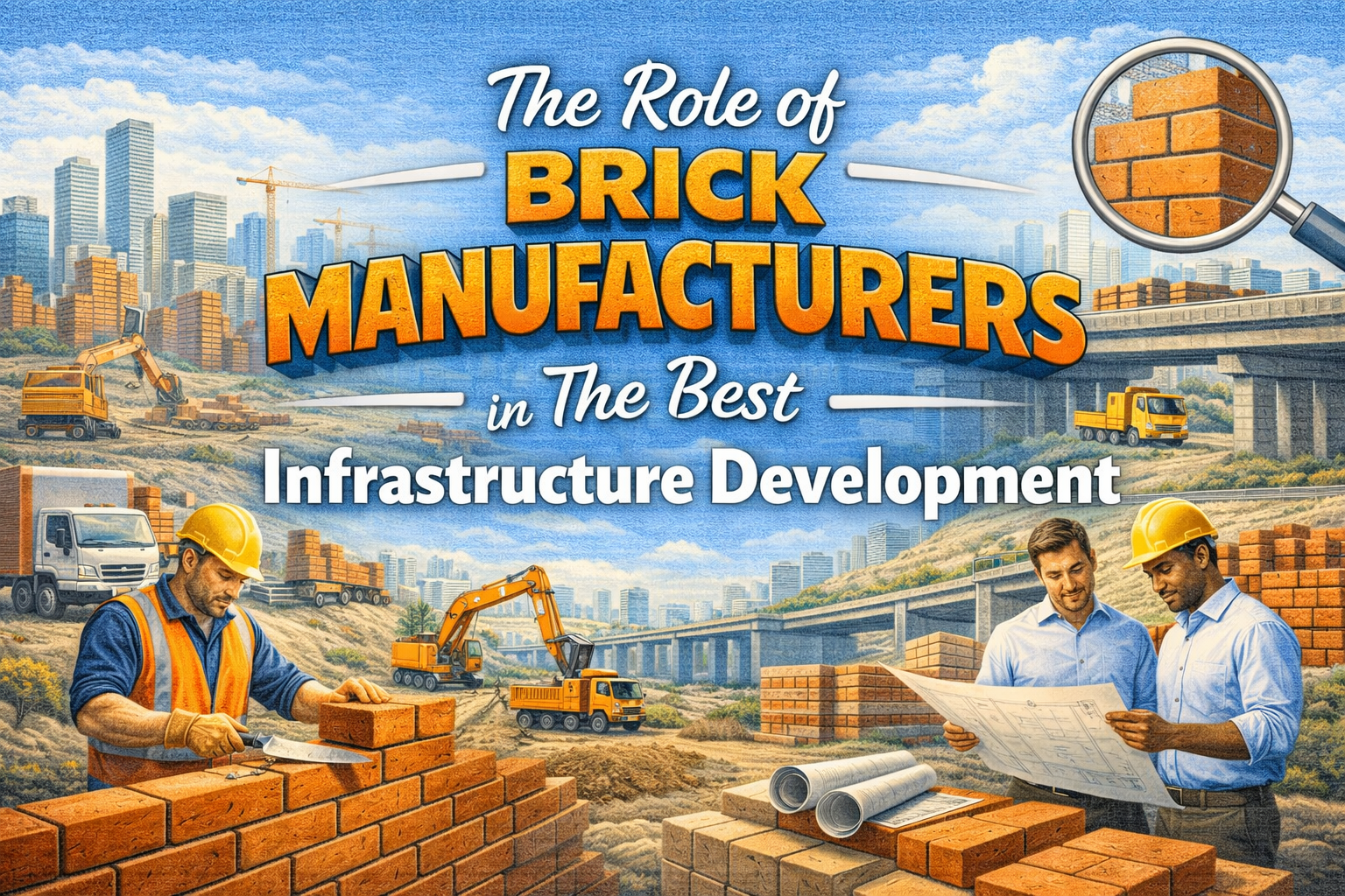 The Role of Bricks Manufacturers in The Best Infrastructure Development