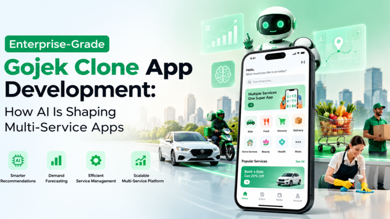 Enterprise-Grade Gojek Clone App Development: How AI Is Shaping Multi-Service Apps