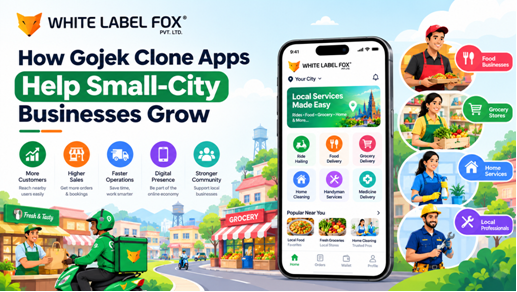 How Gojek Clone Apps Help Small-City Businesses Grow